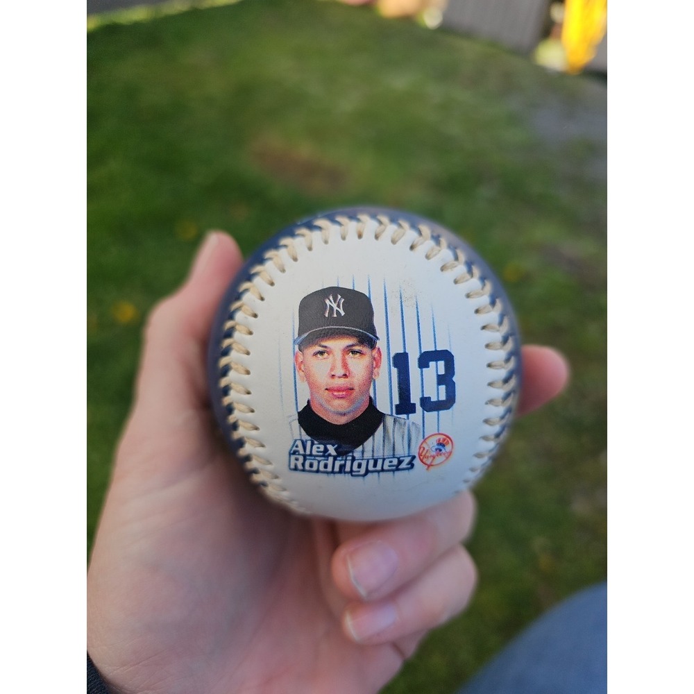 New York Yankees Alex Rodriguez Fotoball Baseball 2004